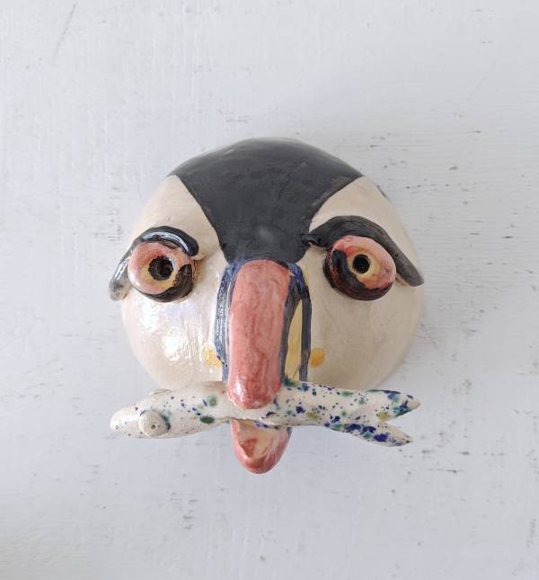 - a Ceramic by Heather Hunt, measuring 12 x 12 cm (H x W) £45